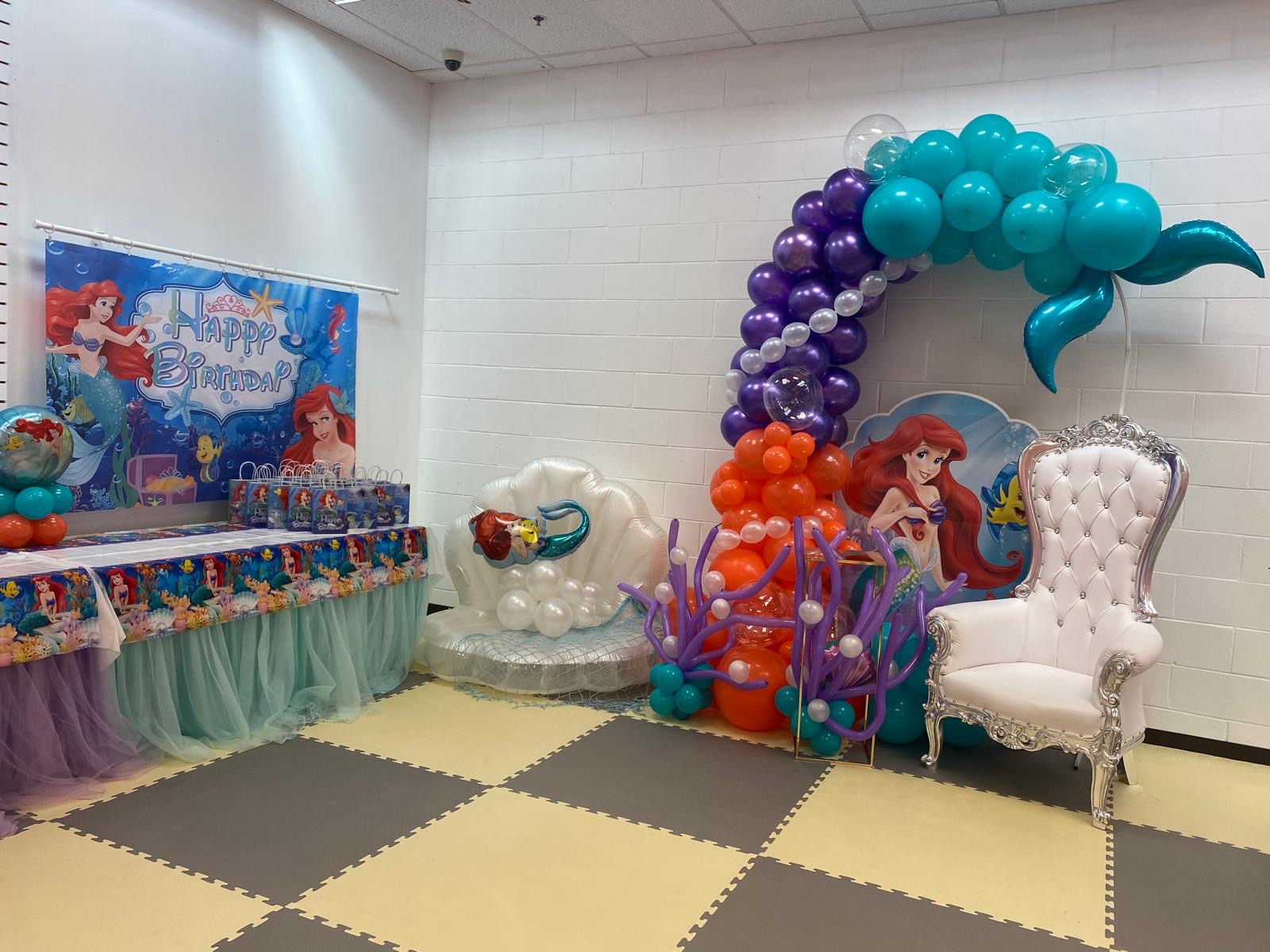 Little Mermaid party photo 2