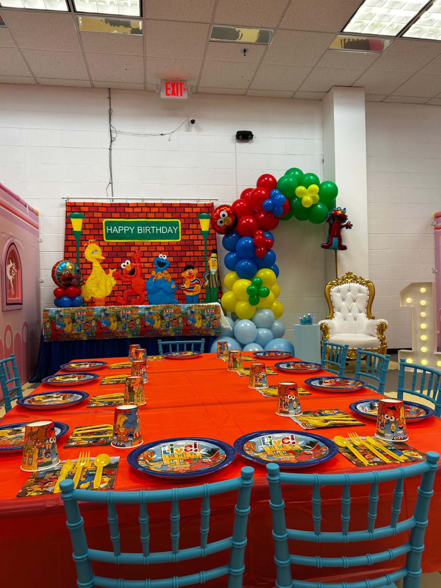 Sesame Street party photo 2