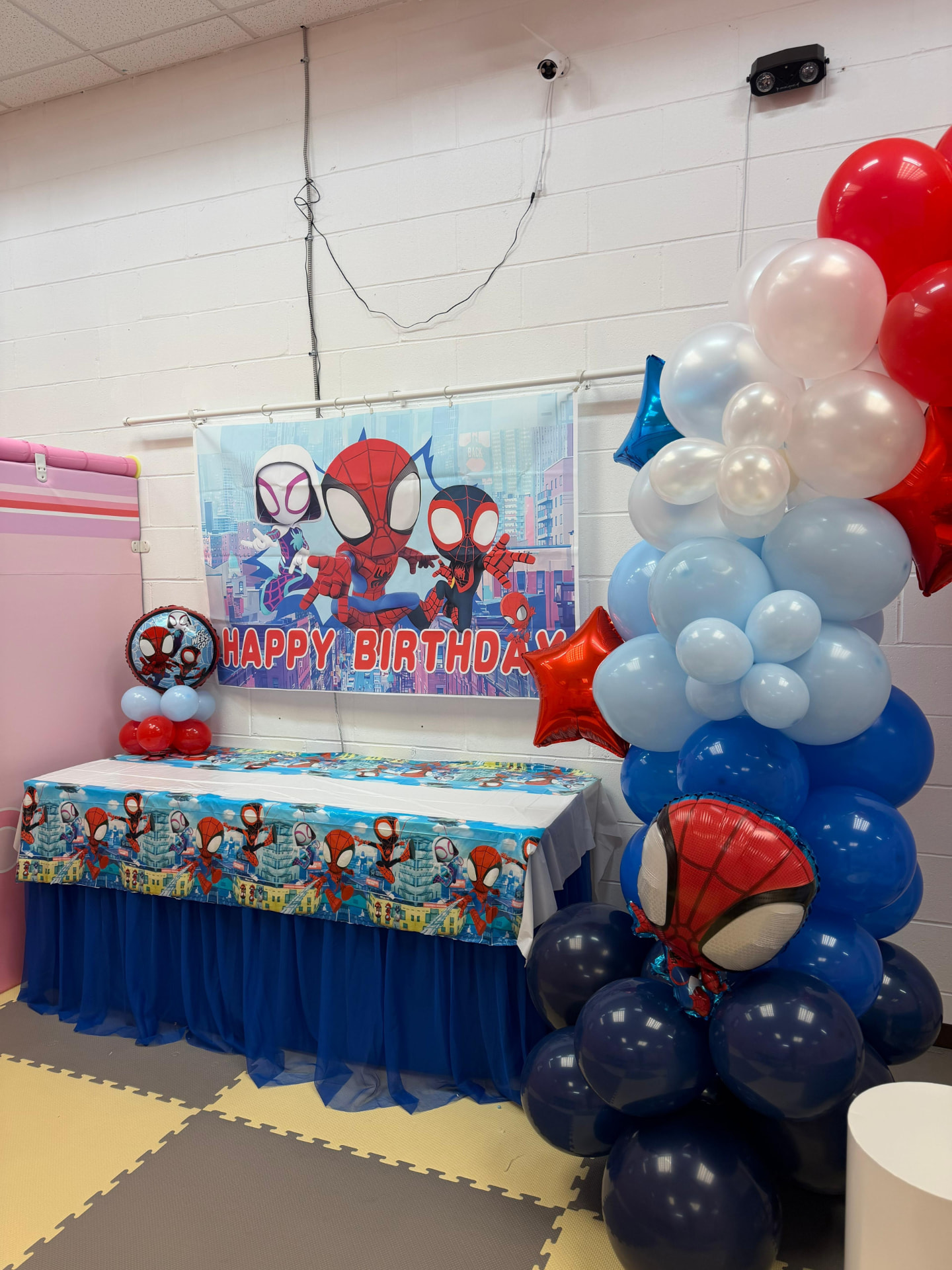 Spider-Man party photo 2
