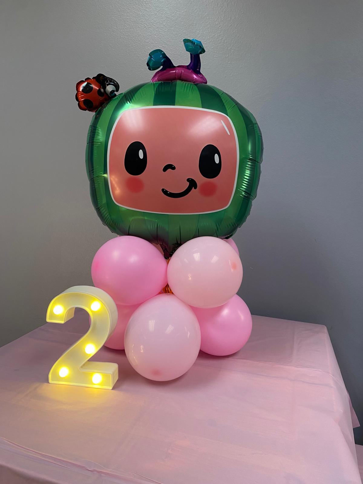 CoComelon birthday party setup