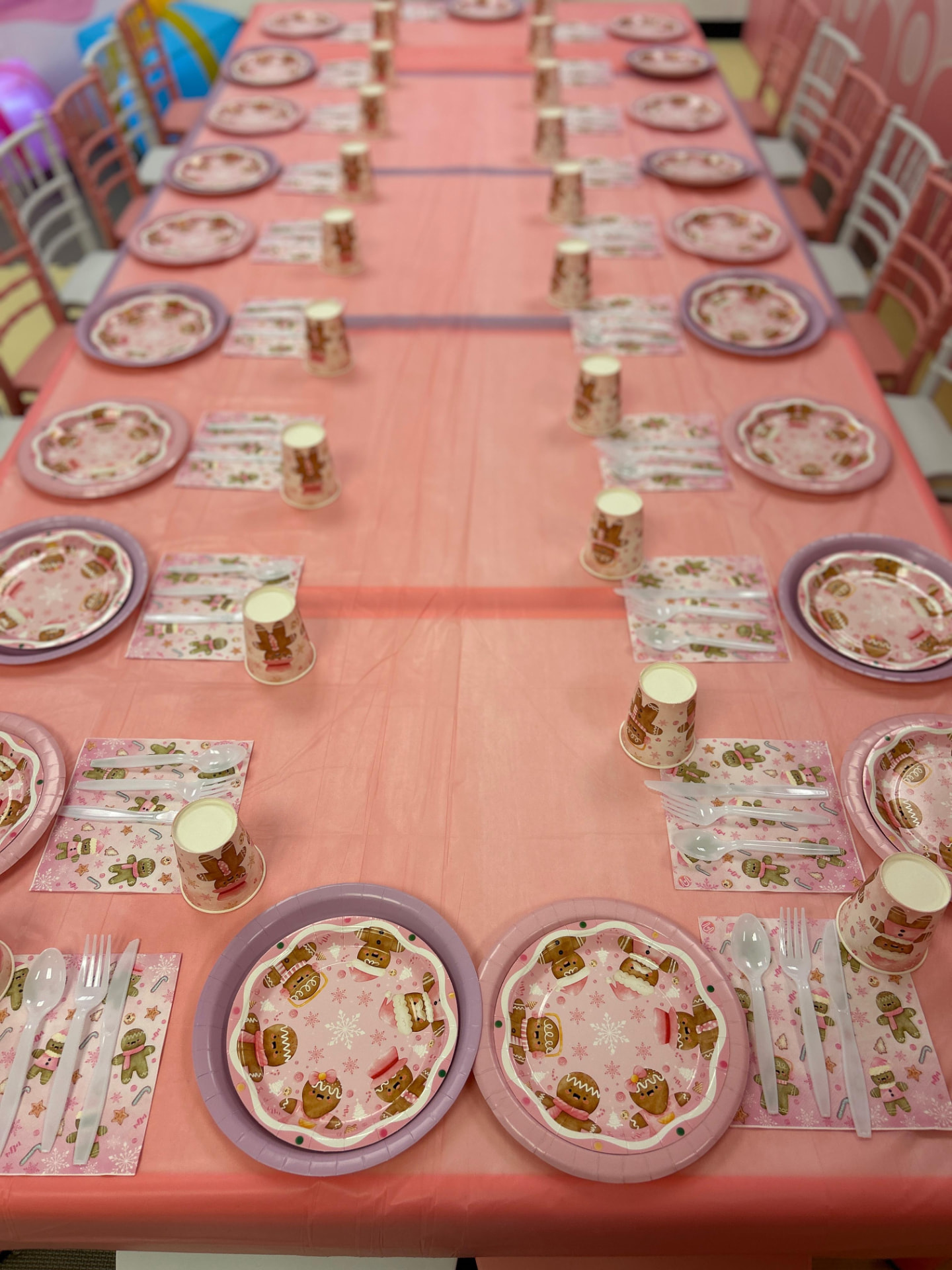 Pink Christmas party photo 3