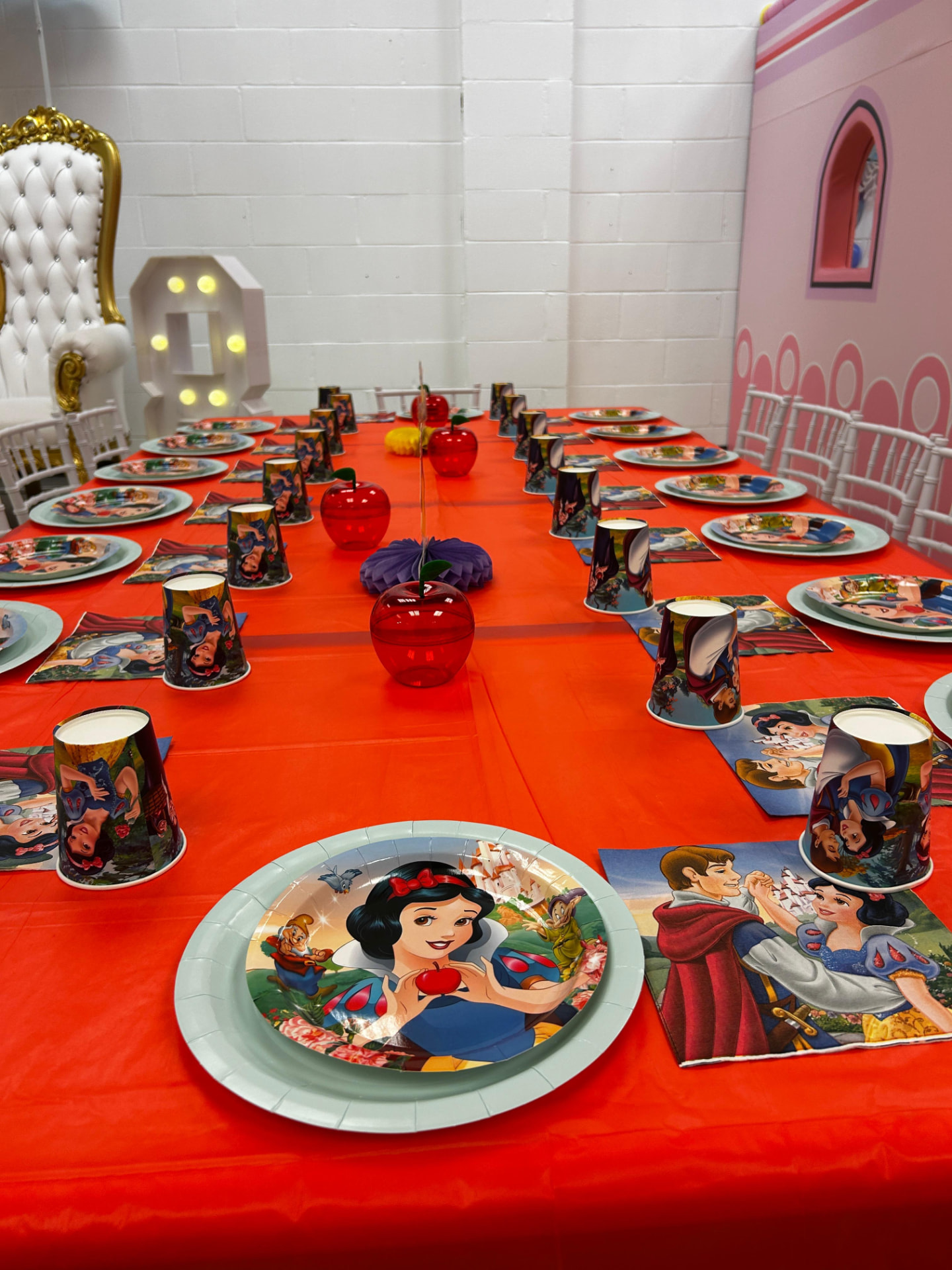 Snow White party photo 3