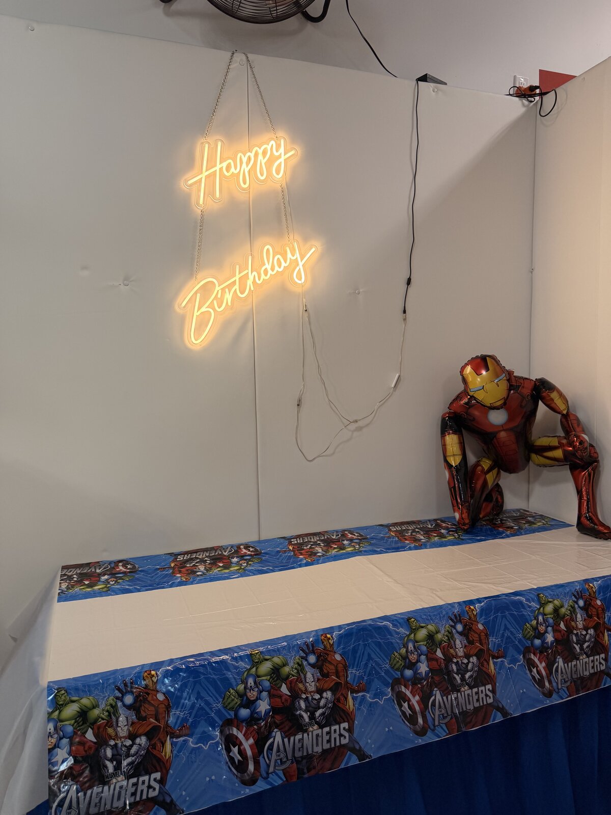 Avengers party photo 2