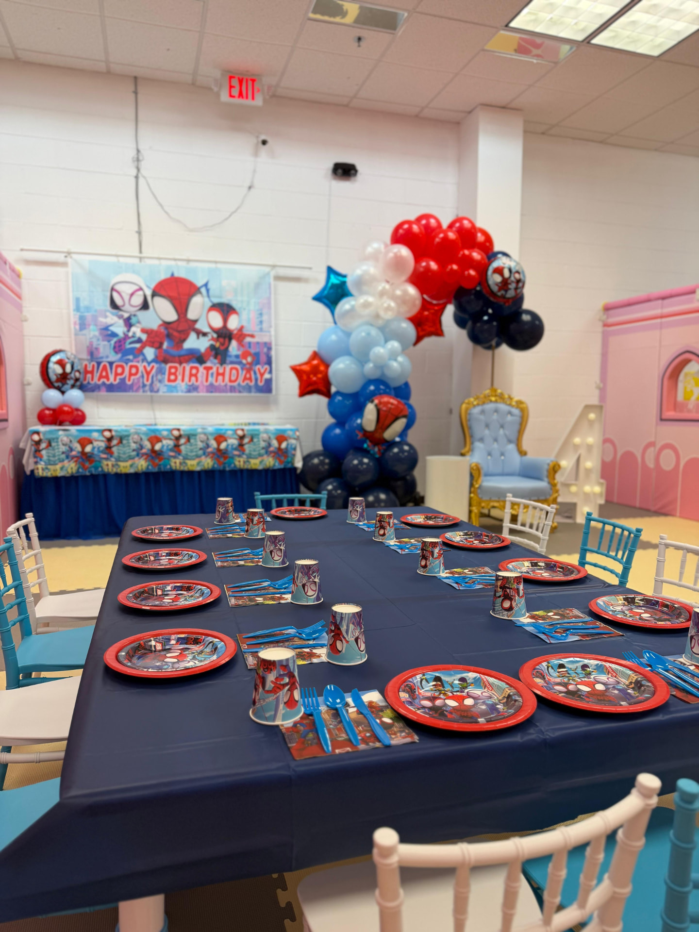 Spider-Man party photo 3