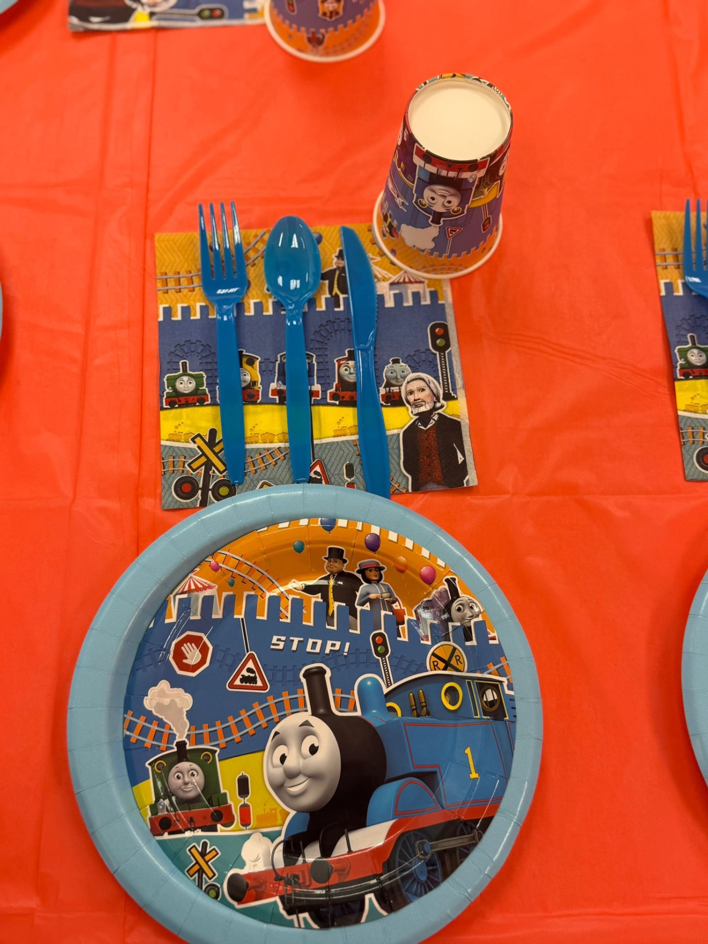 Thomas the Train party photo 2